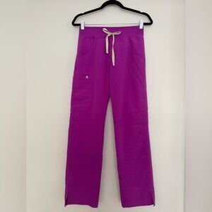 Figs Bright Purple Technical Collection Pants
